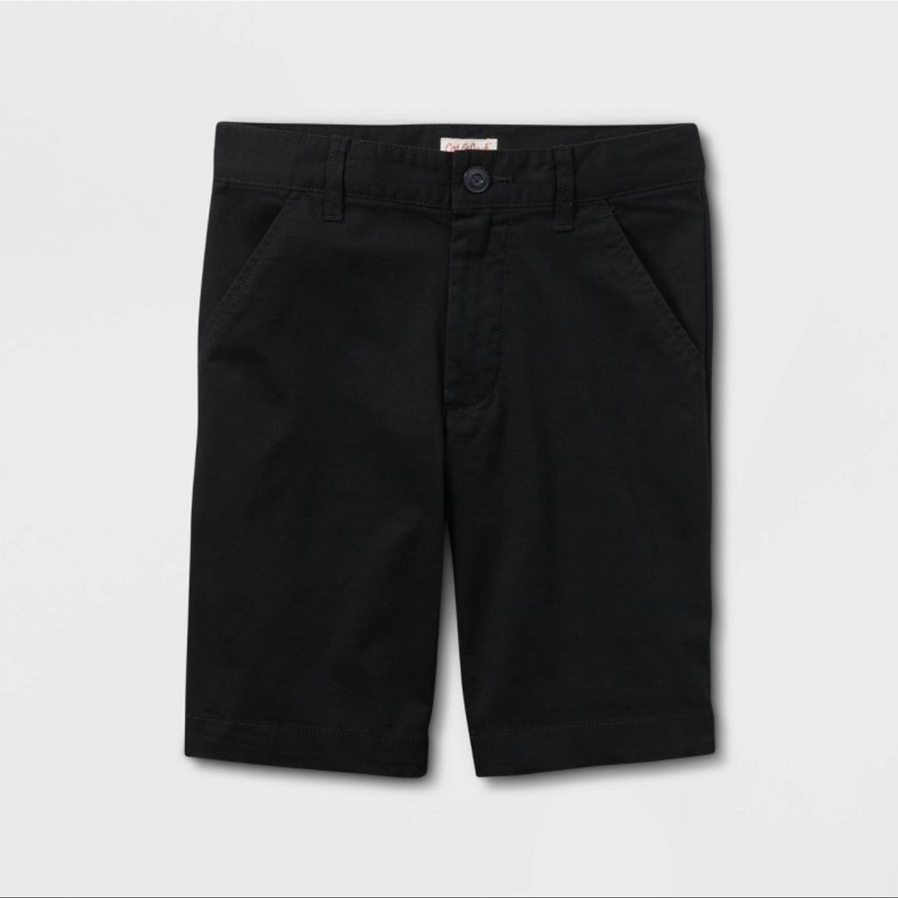 🆕 Boys’ Flat Front Uniform Shorts- set of 2